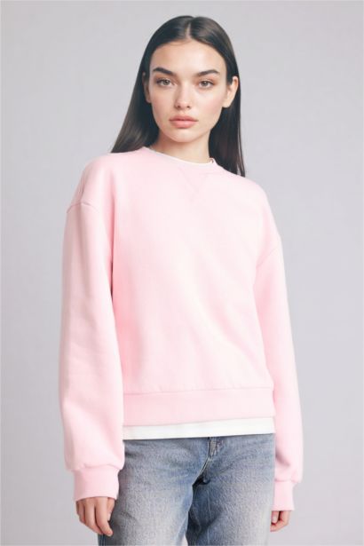 Relax Fit Basic Sweatshirt