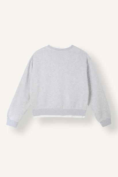 Relax Fıt Basıc Sweatshirt