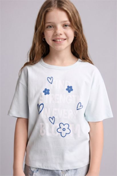 2 piece Printed Short Sleeve T-Shirt