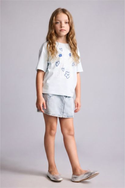 2 piece Printed Short Sleeve T-Shirt