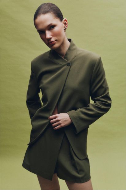 Normal Waist Regular Hem Shorts