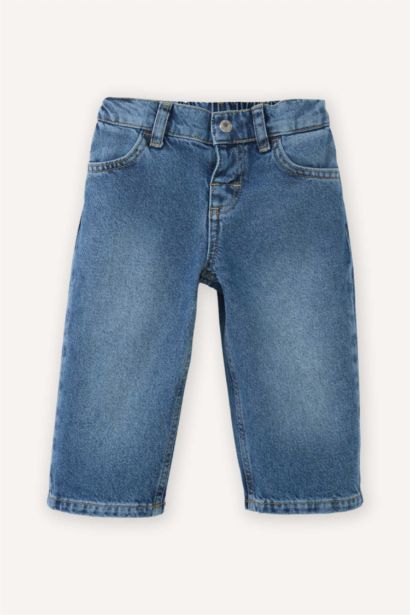 Wide Leg Cotton Trousers