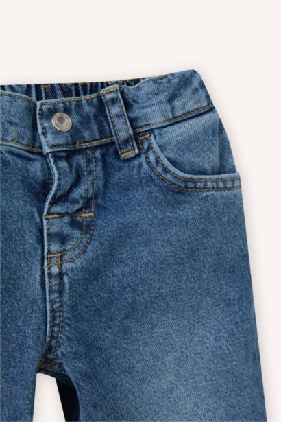 Wide Leg Cotton Trousers