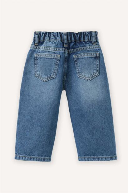 Wide Leg Cotton Trousers