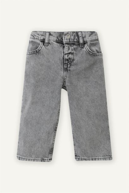 Wide Leg Cotton Trousers