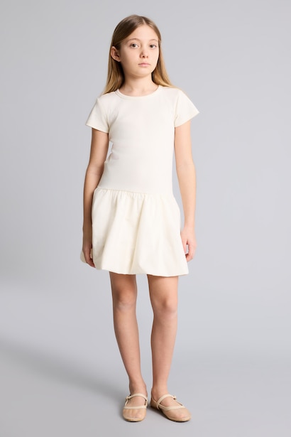 Girl Half Sleeve Dress
