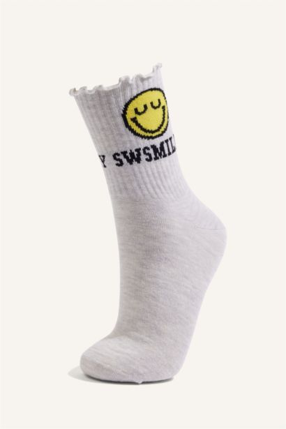 SmileyWorld Pamuklu 3'Lü Çorap