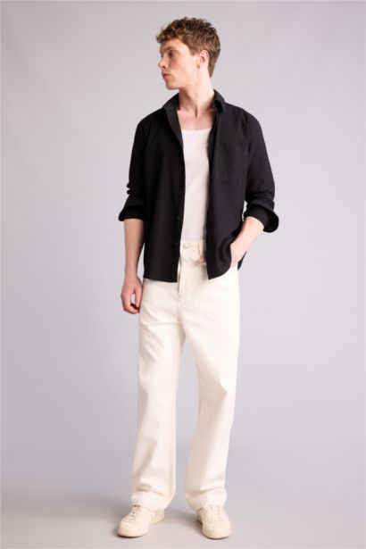 Regular Fıt Uzun Kollu Gömlek