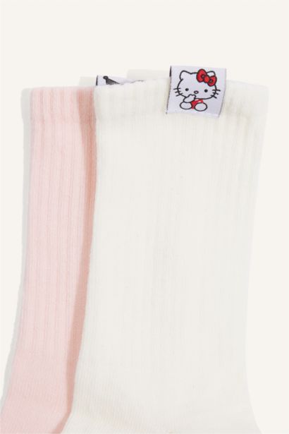 Girl Hello Kitty Licensed 2 piece Short Socks