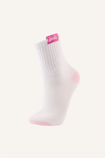 Girl Barbie Licensed 2 piece Long sock