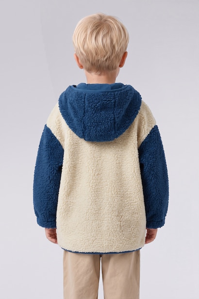Oversize Fit Hooded Cardigan