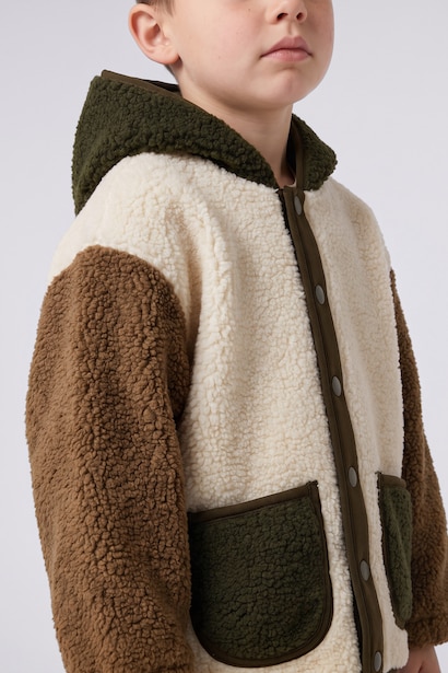 Oversize Fit Hooded Cardigan