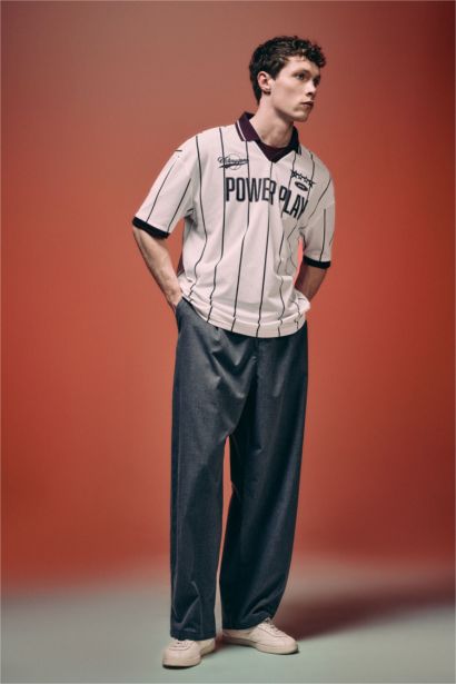 Klasik Kesim Geniş Paça Pantolon