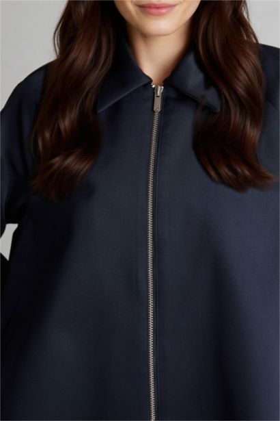 Loose Fıt Gabardin Trençkot