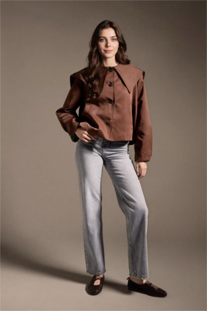 Relax Fit Gabardine Trenchcoat