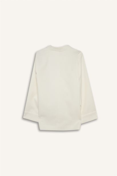 سترة بليزر قصة مريحة