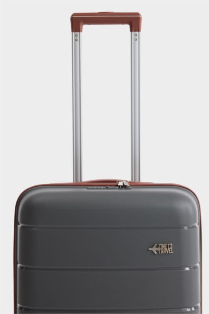 Unisex Sert Kapaklı Valiz