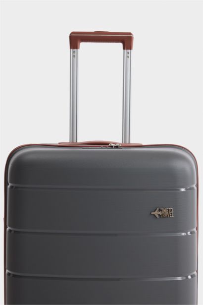 Unisex Sert Kapaklı Valiz