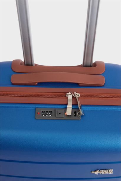 Unisex Sert Kapaklı Valiz