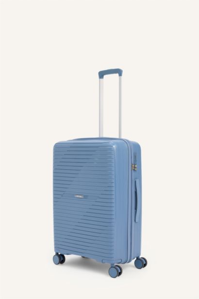 Unisex Sert Kapaklı Valiz