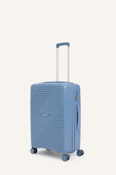 Unisex Sert Kapaklı Valiz