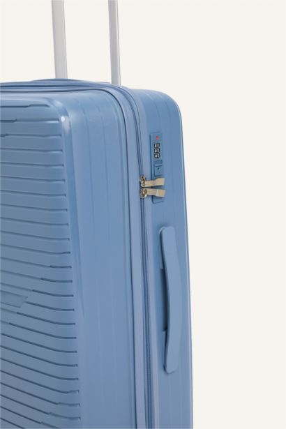 Unisex Sert Kapaklı Valiz