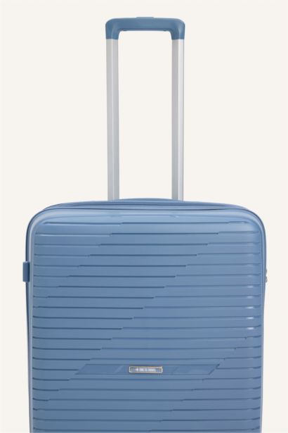 Unisex Sert Kapaklı Valiz