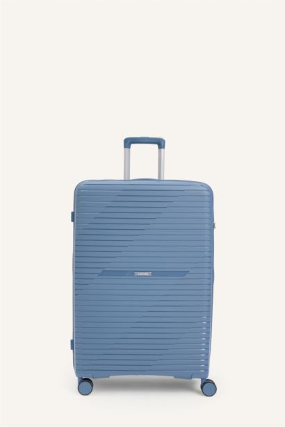 Unisex Sert Kapaklı Valiz