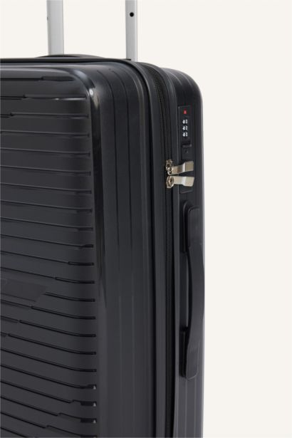 Unisex Sert Kapaklı Valiz