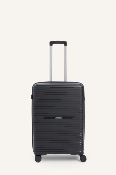 Unisex Sert Kapaklı Valiz