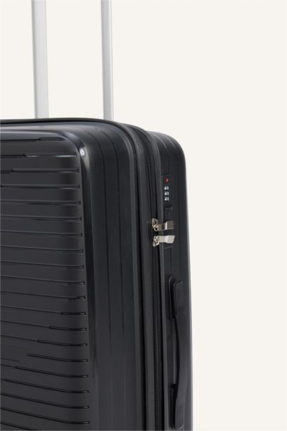 Unisex Sert Kapaklı Valiz