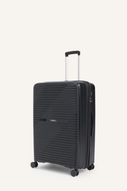 Unisex Sert Kapaklı Valiz