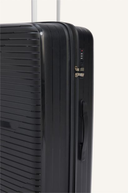 Unisex Sert Kapaklı Valiz