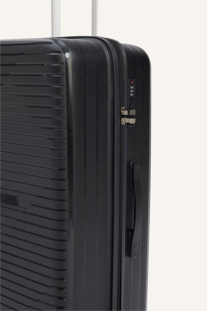 Unisex Sert Kapaklı Valiz