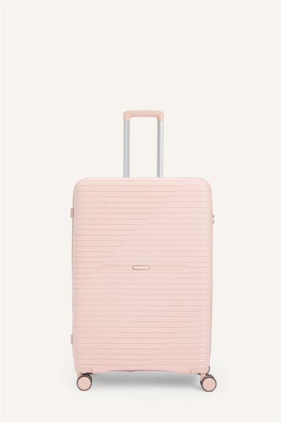 Unisex Sert Kapaklı Valiz