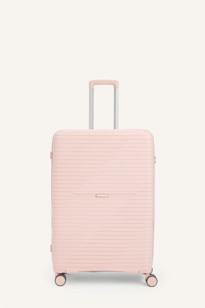 Unisex Sert Kapaklı Valiz