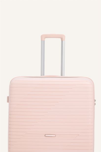 Unisex Sert Kapaklı Valiz