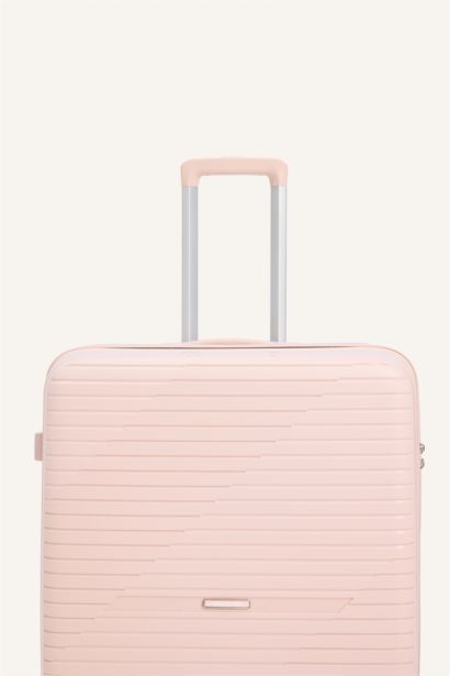 Unisex Sert Kapaklı Valiz