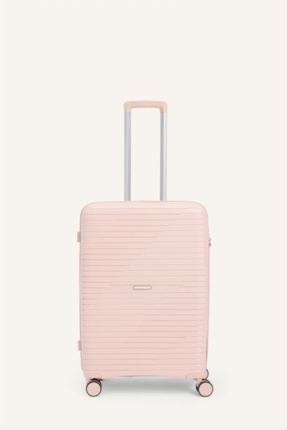 Unisex Sert Kapaklı Valiz