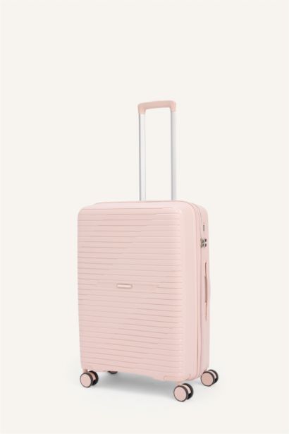 Unisex Sert Kapaklı Valiz