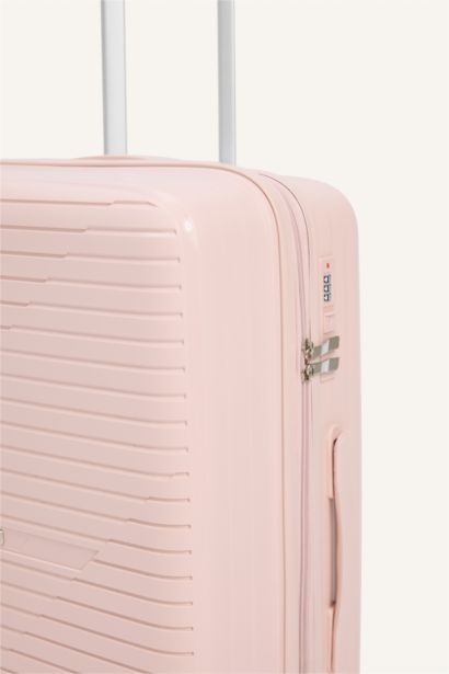 Unisex Sert Kapaklı Valiz