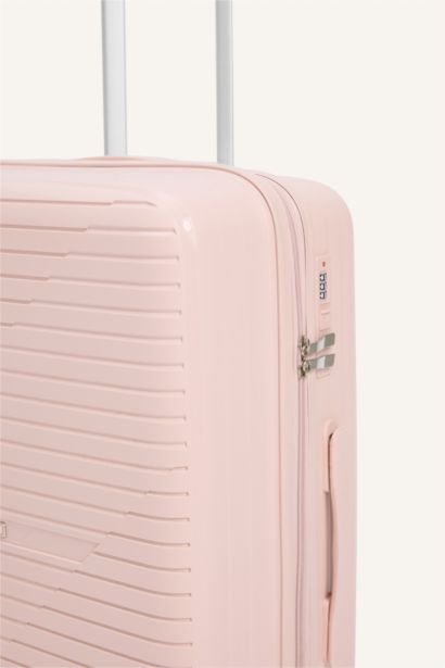 Unisex Sert Kapaklı Valiz