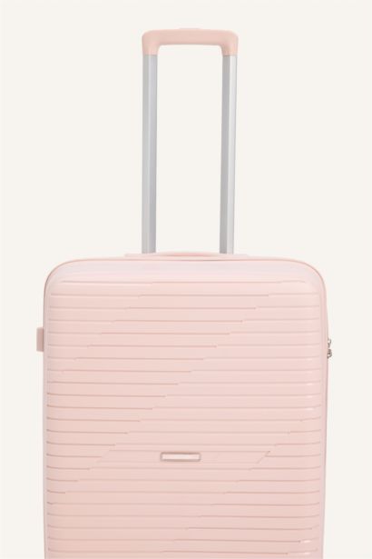 Unisex Sert Kapaklı Valiz