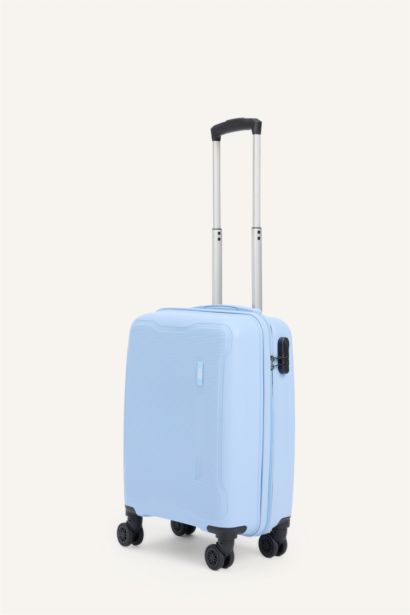 Unisex Sert Kapaklı Küçük Boy Valiz