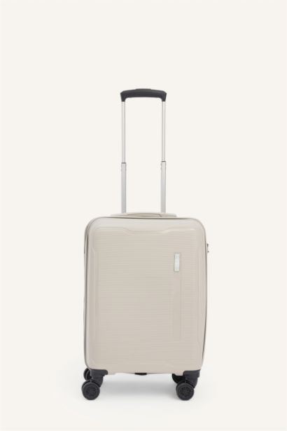 Unisex Sert Kapaklı Küçük Boy Valiz