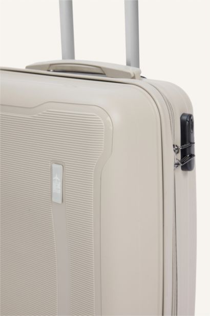 Unisex Sert Kapaklı Küçük Boy Valiz