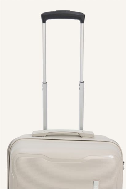 Unisex Sert Kapaklı Küçük Boy Valiz