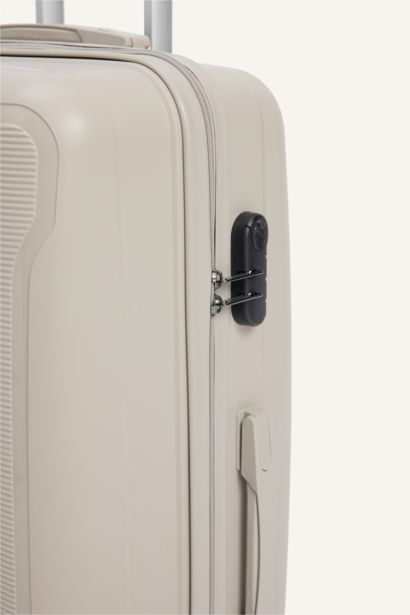 Unisex Sert Kapaklı Büyük Boy	 Valiz