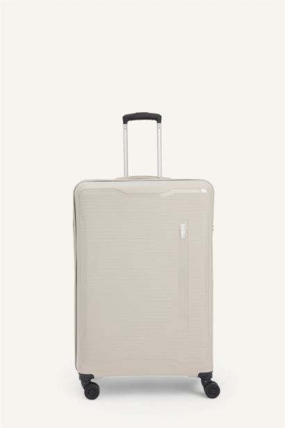 Unisex Sert Kapaklı Büyük Boy	 Valiz