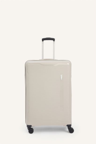 Unisex Sert Kapaklı Büyük Boy	 Valiz